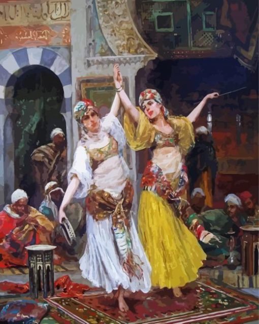 Arabian Dancing Girls Diamond Paintings