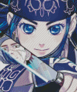 Asirpa Golden Kamuy Diamond Paintings