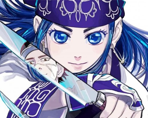 Asirpa Golden Kamuy Diamond Paintings