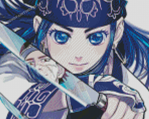 Asirpa Golden Kamuy Diamond Paintings