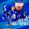 Auston Matthews Poster Diamond Paintings