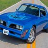 Blue Trans Am Diamond Paintings