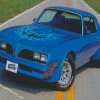 Blue Trans Am Diamond Paintings