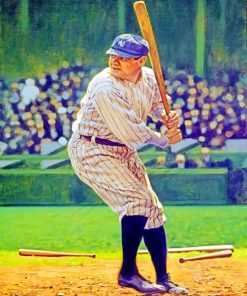 Babe Ruth Player Diamond Paintings