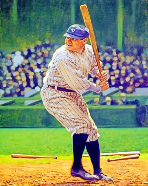 Babe Ruth Player Diamond Paintings