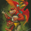 Banjo Kazooie Game Art Diamond Paintings