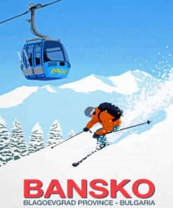 Bansko Poster Diamond Paintings