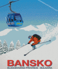 Bansko Poster Diamond Paintings