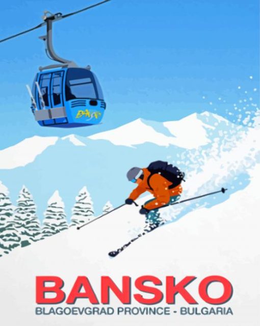 Bansko Poster Diamond Paintings