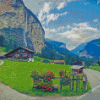 Beautiful Nature In Interlaken Diamond Paintings