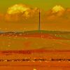 Beautiful View Of Emley Moor Diamond Paintings