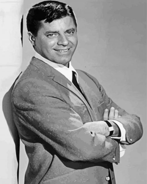 Black And White Jerry Lewis Diamond Paintings