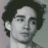 Black And White Robert Sheehan Diamond Paintings