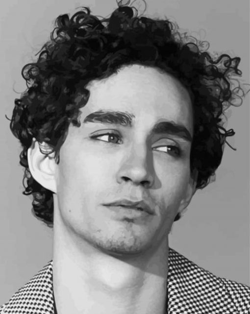 Black And White Robert Sheehan Diamond Paintings