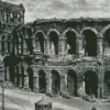 Black And White Verona Colosseum Diamond Paintings