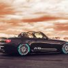 Black Honda S2000 Diamond Paintings