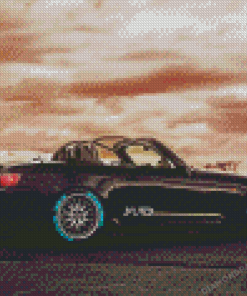 Black Honda S2000 Diamond Paintings