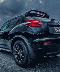 Black Nissan Juke Diamond Paintings