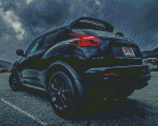 Black Nissan Juke Diamond Paintings