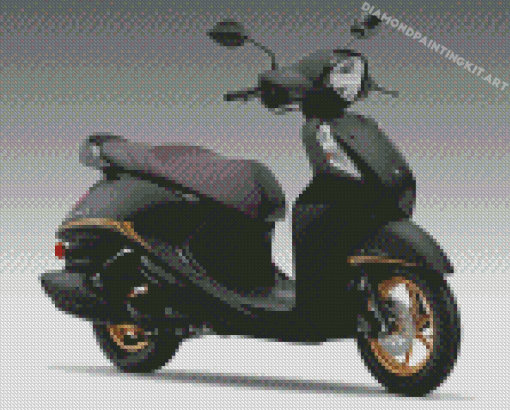 Black Yamaha Fascino Diamond Paintings