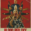 Blood Red Sky Movie Poster Diamond Paintings