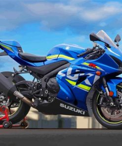 Blue Suzuki Gsxr Engine Diamond Paintings