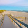 Boardwalk In Sandy Neck Beach Diamond Paintings