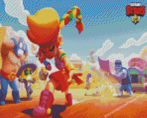 Brawl Star Game Diamond Paintings