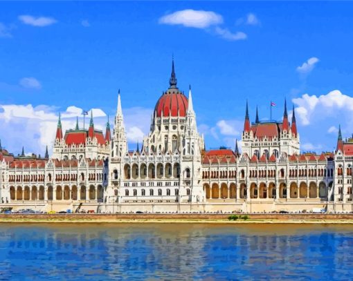 Budapest Parliament Diamond Paintings