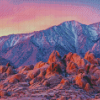 California Lone Pine Peak Diamond Paintings