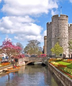 Canterbury City Buildings Diamond Paintings