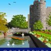 Canterbury West Gate Towers Poster Diamond Paintings