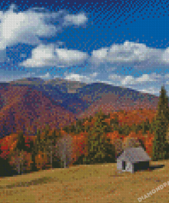 Carpathian Mountains Autumn Diamond Paintings