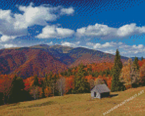 Carpathian Mountains Autumn Diamond Paintings