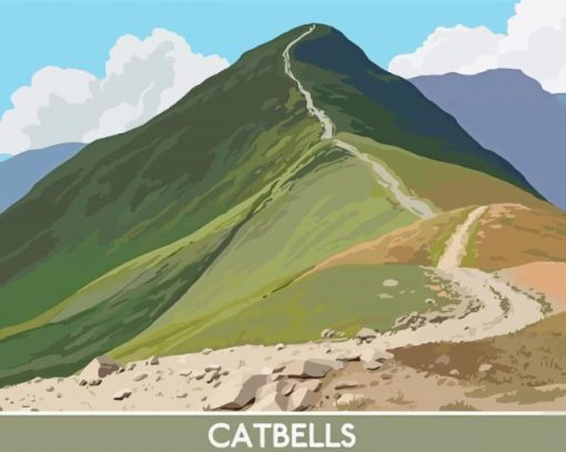 Catbells Poster Diamond Paintings