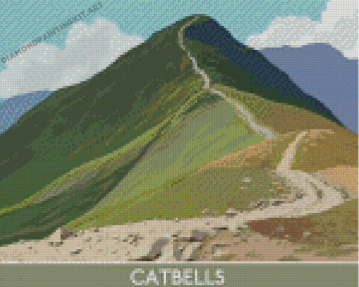 Catbells Poster Diamond Paintings