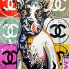 Chanel Dog Art Diamond Paintings