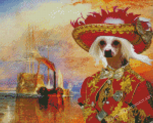 Chinese Crested Dog Diamond Paintings