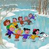 Christmas Charlie Brown Characters Diamond Paintings