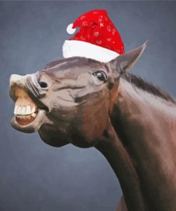 Christmas Horse Diamond Paintings