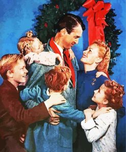 Christmas Its A Wonderful Life Diamond Paintings