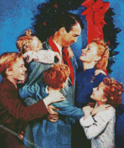 Christmas Its A Wonderful Life Diamond Paintings