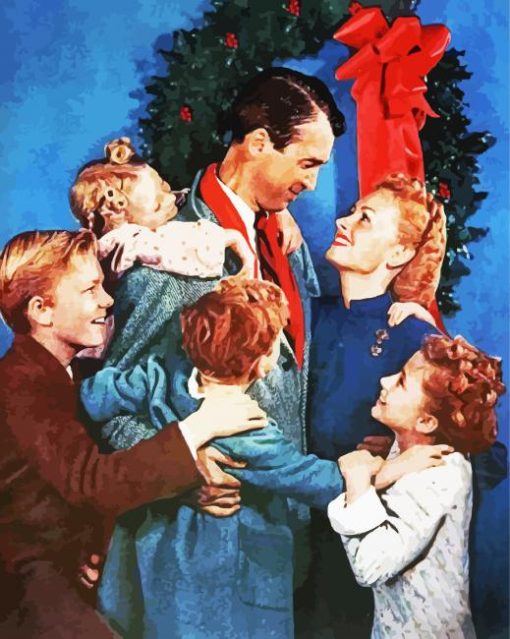 Christmas Its A Wonderful Life Diamond Paintings