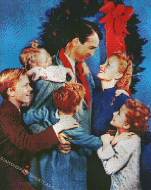 Christmas Its A Wonderful Life Diamond Paintings