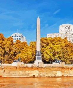 Cleopatras Needle Historical Landmark Diamond Paintings