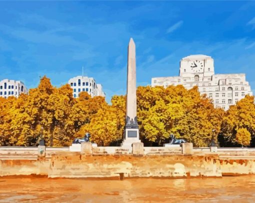 Cleopatras Needle Historical Landmark Diamond Paintings