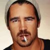 Colin Farrell Smoking Diamond Paintings