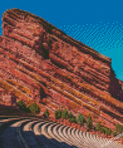 Colorado Red Rocks Park And Amphitheatre Diamond Paintings