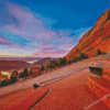 Colorado Red Rocks And Amphitheatre Diamond Paintings