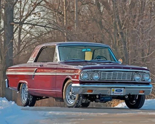 Cool Ford Fairlane Diamond Paintings